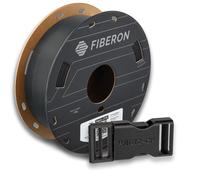 Filamento para impresora 3D Polymaker Fiberon PA612-CF15 de nailon de fibra de carbono, 1,75 mm, negro, 500 g, bobina de cart n con bordes duros