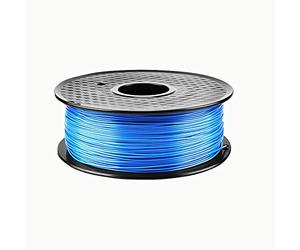 Filamento per Stampa 3D, filamento per Stampa in lega di PC 1,75 mm, filamento conduttivo per PC 1 kg, Bianco e BLU(Color:Azul)