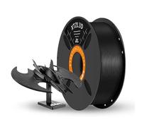 Filamento PETG+ 1.75mm, Filamento PETG+ para impresora 3D, Precisión dimensional +/- 0.02mm,Filamento de impresión 3D para impresoras 3D, 1kg/un carrete Negro