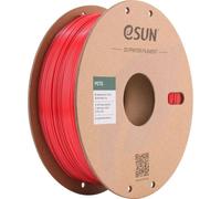 Filamento PETG eSUN PETG175R1P1 Rojo 1,75 mm Alta Transparencia Resistente