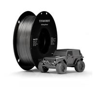 Filamento PETG metálico 1.75mm, TINMORRY PETG 3D Printing Filament, Compatible con la impresora 3D Bambu Lab FDM, 1KG, Metal Space Grey