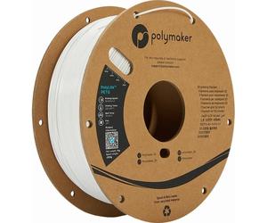 Filamento PETG Polymaker PolyLite PB01002 Blanco 1,75 mm Gran Claridad Fácil Impresión