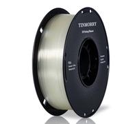 Filamento PLA 1,75 mm, TINMORRY Materiales de Impresión 3D Filamento 1 kg (Transparente)