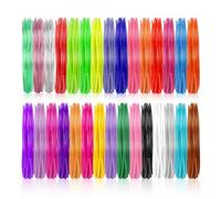 Filamento PLA 1.75 mm150M en total 30 Colores 5 M Filamento de PLA para 3D Pen Adecuado para todos los bolígrafos de impresión 3D de alta temperatura
