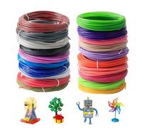 Filamento PLA 3D de 1,75 mm, 20 colores cada uno, 10 m, para impresora 3D, recargas para MYNT3D, ODRVM, Tecboss, Lovebay, SCRIB3D y Dikale