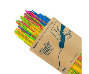 Filamento PLA 3Doodler Create+ Pro+ Neons 3 mm 250 piezas Multicolor