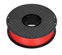 Filamento PLA azul Material de impresora 3D de 1,75 mm con tolerancia de diámetro de 0,03 mm, plástico de alta resistencia a la tracción para fabricación aditiva, accesorio de (Roja)