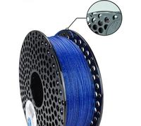 Filamento PLA AzureFilm FP171-5015G Azul Glitter 1,75 mm Alta Resistencia Sin Olores