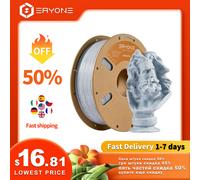 Filamento PLA de mármol Eryone, 1 carrete, 1kg, 1,75mm, filamento PLA de mármol para impresora 3D FDM, filamento de alta calidad, envío rápido Marble Filament
