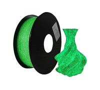 Filamento PLA for impresora 3D que brilla en la oscuridad, 1,75 mm, material de sublimación for impresión 3D, 1 kg, blanco luminoso, arcoíris, verde luciérnaga(Firefly green 1000g)