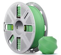 Filamento PLA mate con carrete reutilizable de intercambio rápido de 2.2 libras, filamento de impresión 3D de 1.75 mm, compatible con impresoras 3D Bambu Lab, verde hierba
