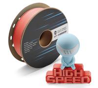 Filamento PLA mate de alta velocidad SainSmart GT-3 de 1,75 mm para impresora 3D de alto flujo, color rojo rosa, bobina de 1 kg (2,2 lb), precisi