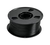 Filamento PLA negro de 1,75 mm, para impresora 3D para impresión 3D | Filamento PLA de plástico con 1,75 mm de diámetro y 1 kg de peso, para impresoras 3D, prototipos o proyectos de hobby