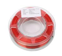 Filamento PLA para Impresora 3D 1.75mm, Paquete de 200g con Mezcla de Colores Seda Verde y Rojo, Consumible de Impresión con Acabado Suave y Texturizado, Compatible con la Mayoría