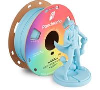 Filamento PLA Polymaker Panchroma Azul 1,75 mm Mate Adherencia Fácil Impresión