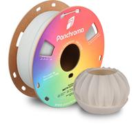 Filamento PLA Polymaker Panchroma Blanco 1,75 mm Mate Fácil Impresión