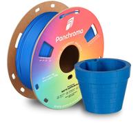 Filamento PLA Polymaker Panchroma Matte Azul 1,75 mm Superficie Mate Fácil Impresión