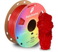 Filamento PLA Polymaker Panchroma Rojo 1,75 mm Satinado Fácil Impresión