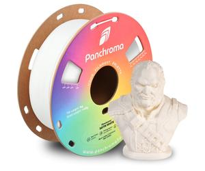 Filamento PLA Polymaker Panchroma Satin Blanco 1,75 mm Acabado Sedoso