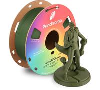 Filamento PLA Polymaker Panchroma Verde 1,75 mm Mate Fácil Impresión Bambu Lab