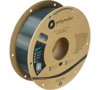 Filamento PLA Polymaker PolyLite Silk Gris Plateado 1,75 mm Sedoso Fácil Procesado