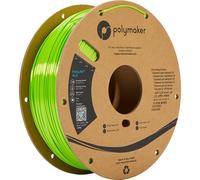 Filamento PLA Polymaker PolyLite Silk Verde 1,75 mm Efecto Sedoso Fácil Procesado