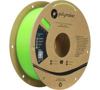 Filamento PLA Polymaker PolyLite Verde Luminous 1,75 mm Brilla en la oscuridad Fácil Impresión
