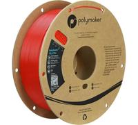 Filamento PLA Polymaker PolySonic Pro Rojo 1,75 mm Alta Velocidad Impacto ABS