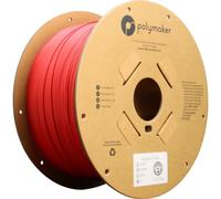 Filamento PLA Polymaker PolyTerra Rojo 1,75 mm Ecológico Fácil Impresión