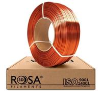 Filamento PLA Rosa 3D 1,75 Mm 1000G Seda Cobre, Recarga