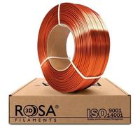 Filamento PLA Rosa 3D 1,75 Mm 1000G Seda Cobre, Recarga