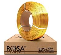 Filamento PLA Rosa 3D 1,75 Mm 1000G Seda Dorada, Recarga
