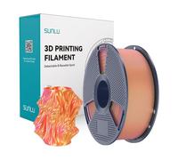Filamento PL Silk Dual Color Sunlu PL Silk DC P Go Rose Gold 1,75 mm