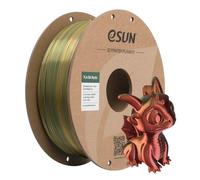 Filamento PLA Silk eSUN EPLA-SILK MYSTIC Cold Red Green 1,75 mm 1 kg Sedoso