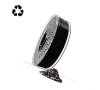 Filamento Reciflex TPU flexible 100% de origen reciclado para impresoras 3D muy fácil de imprimir con una dureza shore entre 96A y 98A (1.75 mm 750 gr, Negro)