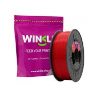 Filamento rojo diablo winkle pla - hd - 1.75mm - impresora 3d - 1 kg