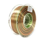 Filamento Speedy para impresoras 3D, Filamento de impresión 3D con degradado arcoíris seda PLA 1,75 mm, kg(Rainbow color a)