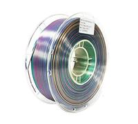 Filamento Speedy para impresoras 3D, Filamento de impresión 3D con degradado arcoíris seda PLA 1,75 mm, kg(Rainbow color d)
