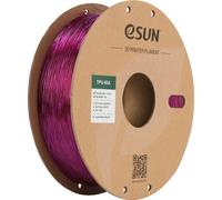 Filamento TPU Flexible eSUN TPU-95A175T-Z1P1 Transparente Violeta 1,75 mm Alta Tenacidad