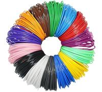 Filamentos 3D P e 1,75 mm - 15 colores cada uno de 5 m de filamento de materiales de impresión 3D, para baja temperatura, bolígrafo 3D para niños, bolígrafo de impresión 3D, accesorios para