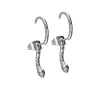 FILANGO Pendientes de acero quirúrgico, diseño de serpiente