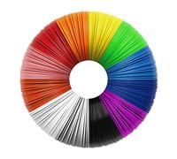 Filapen® Paquete de filamentos PCL (policaprolactona) 1,75 mm para bolígrafos 3D, 100 metros con 15 es diferentes, biodegradables, inodoros, baja temperatura