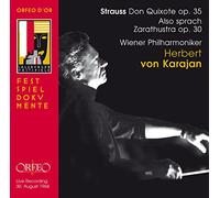 Filarmonica De Viena Karajan, Herbert Von Wiener Philharmoniker - Richard Strauss : Don Quijote, Asi Hablo Zarahustra / Karajan