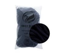 filati italiani Cordini Swan Black, 500g y surtido Accesorios para bolsos (Azul)