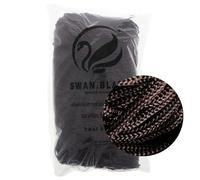 filati italiani cordini Swan Black, 500g y surtido Accesorios para bolsos (Marrón)