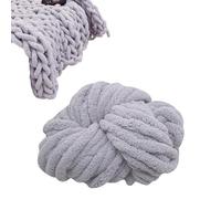 Filato Chenille - Filato Spesso Per Maglieria Coperta | 18 M Morbidi Per Creazioni All'Uncinetto Per Letti Per Animali Domestici E Per La Casa