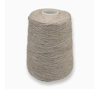 Filato de Algodón-Lino Natural, Bobina de 300 gr o 500 gr (Natural, 300gr.)