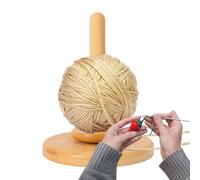 Filato porta hilados - Soporte para rotación artesanal, herramienta de bobinado manual ajustable, organizador para hilado liso y duradero, diseño compacto y fácil de usar | Accesorio essenzi