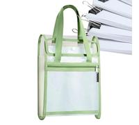 File Bag,Vertical Document Case | A4 Acordeon Folder 13-Grid Test Paper Organizer Spacious Interior For Student Business Workplace School Classroom Nursing Shelf Teacher Travel Drawer