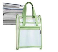 File Bag, Vertical File Storage, 12,6 x 9,57 x 1,57 pulgadas A4 13-Grid Organizer, Test Paper Holder, Files Bags for Home, Office, School, Drawer, Nursing and Business